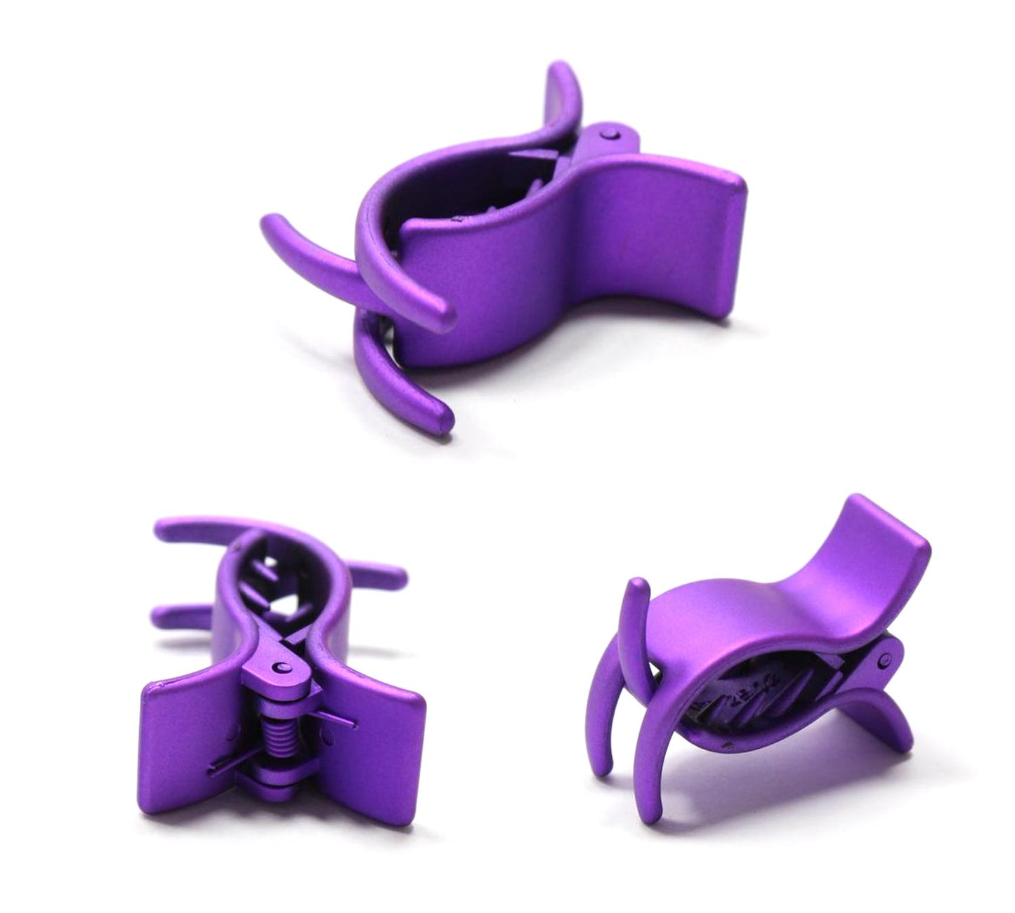6x Hair Claw Clips Butterfly Matte Regular Clamp Headwear Tiny Hair Clutcher