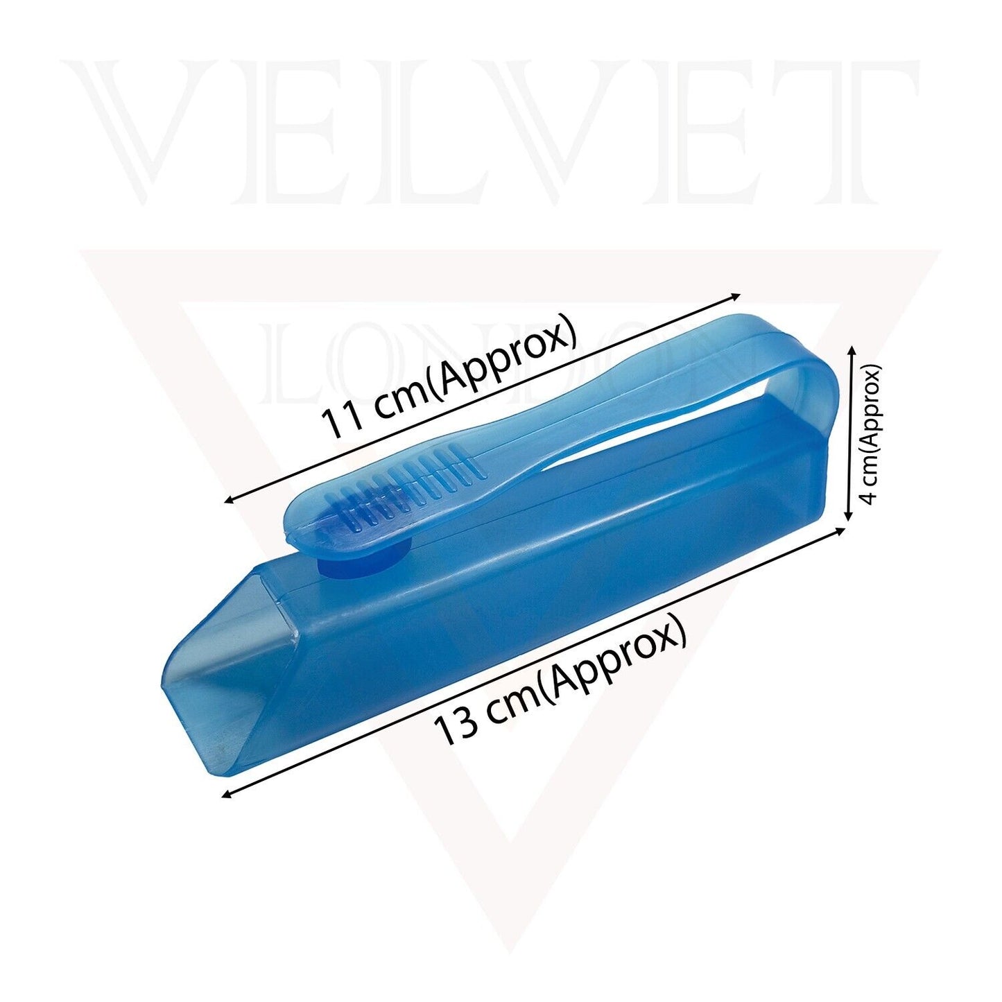 Blue Dispenser Easily & Quickly Push From Blister Transparent Portable Pack