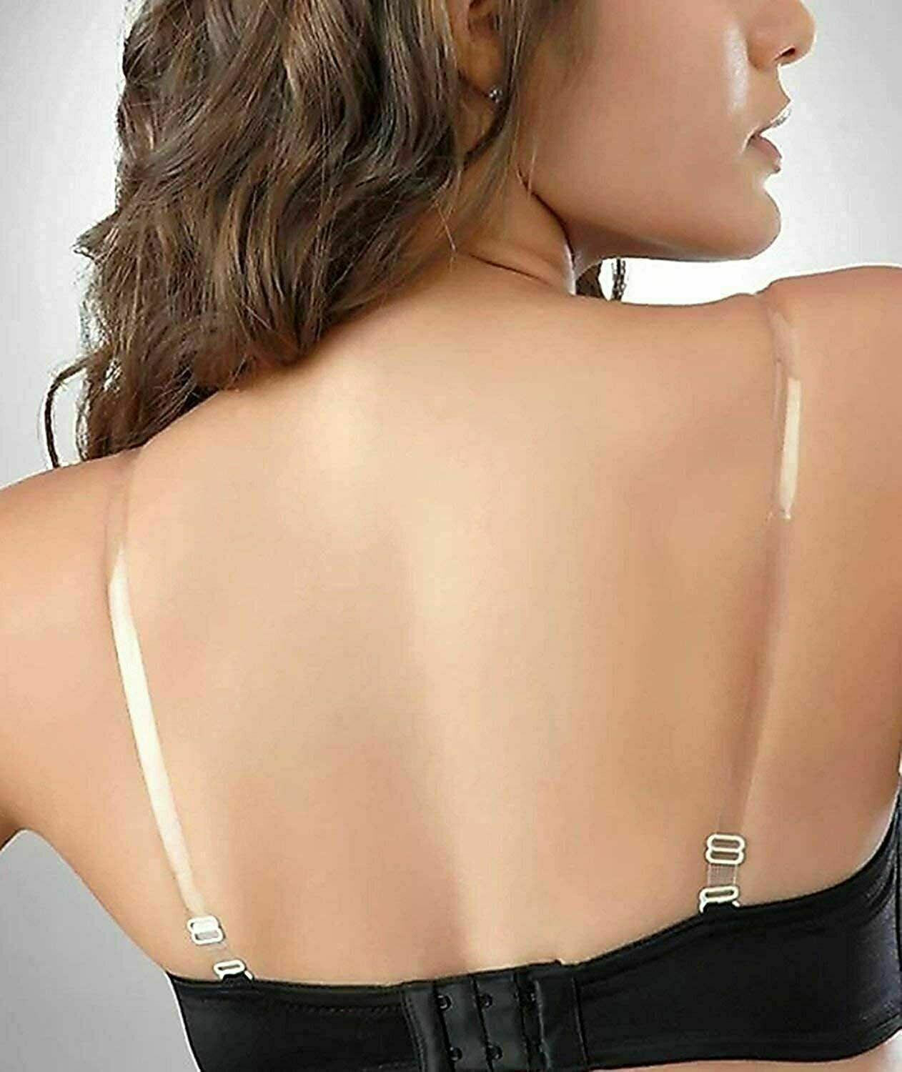 Clear Bra Straps Soft Adjustable Invisible Bra Straps For Strapless Bras Women