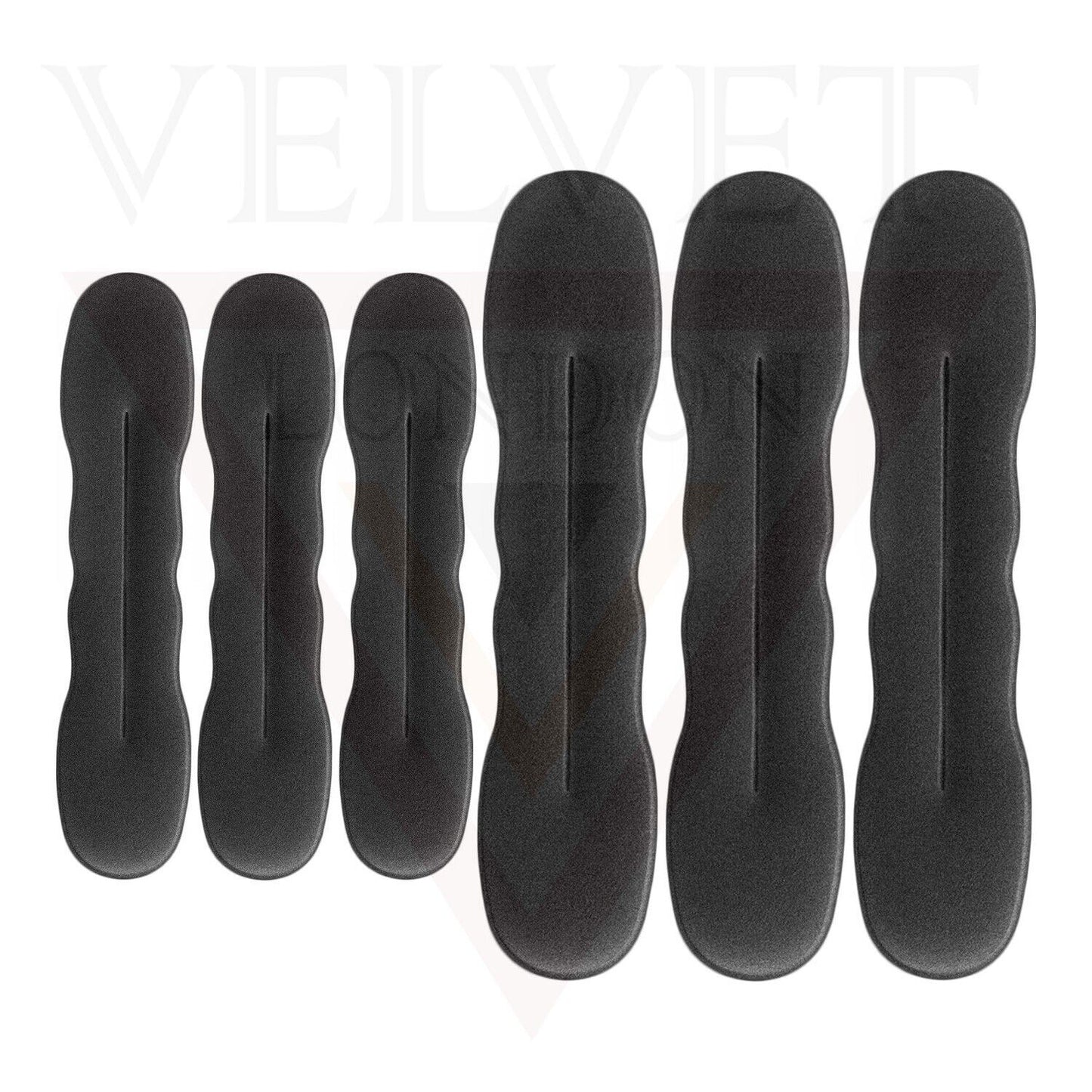 6Psc Bun Makers Upgraded Hair Holder Sponge Hair Clips Styling Donut Buns Tools