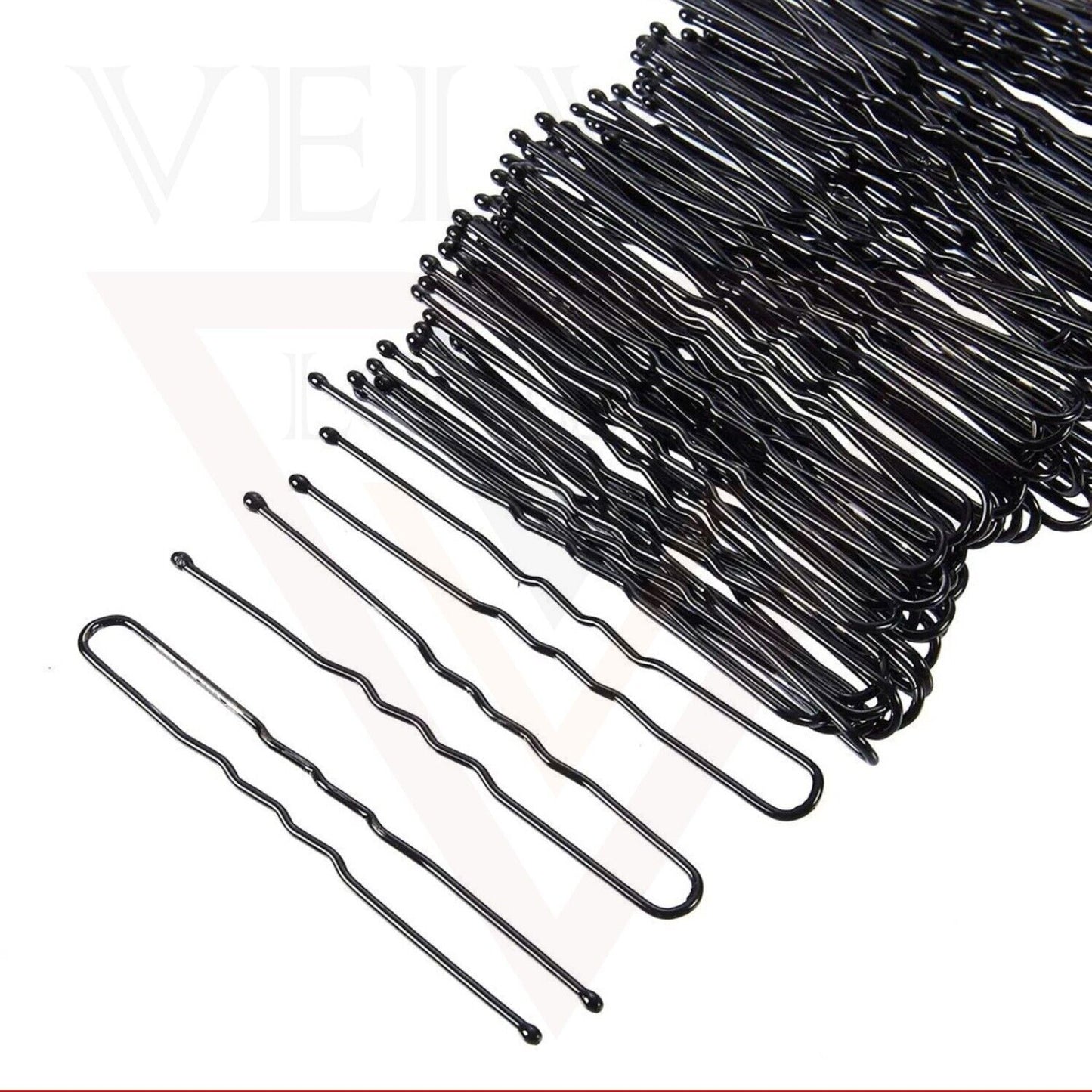 100Pcs Hair Bun Pins Clip Wavy Hair Slides Grips Bobby Pin For Hair Styling Pins