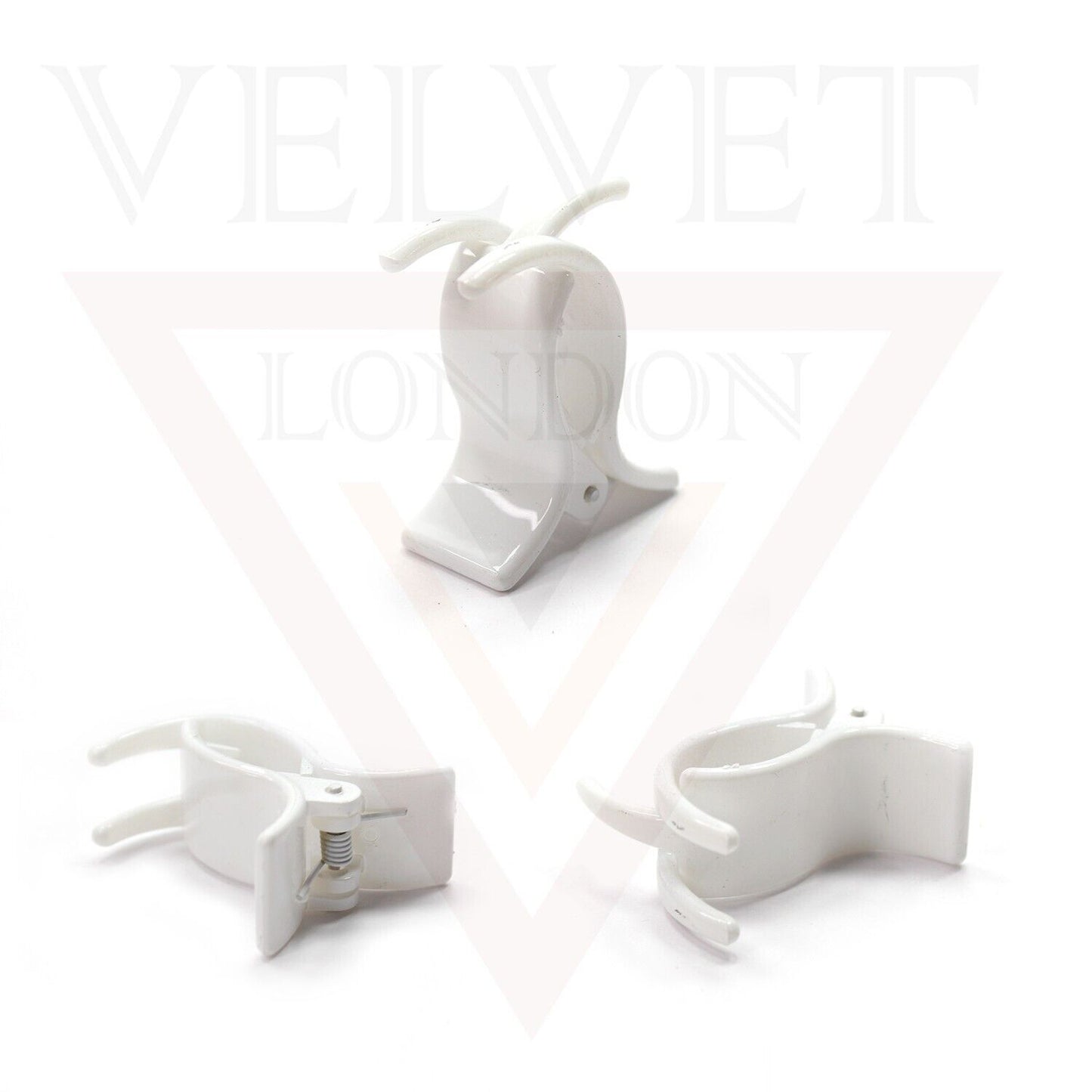 4pcs White Black Hair Claw Mini Hair Clips Clamp Headwear Clutcher Hairpins Grip