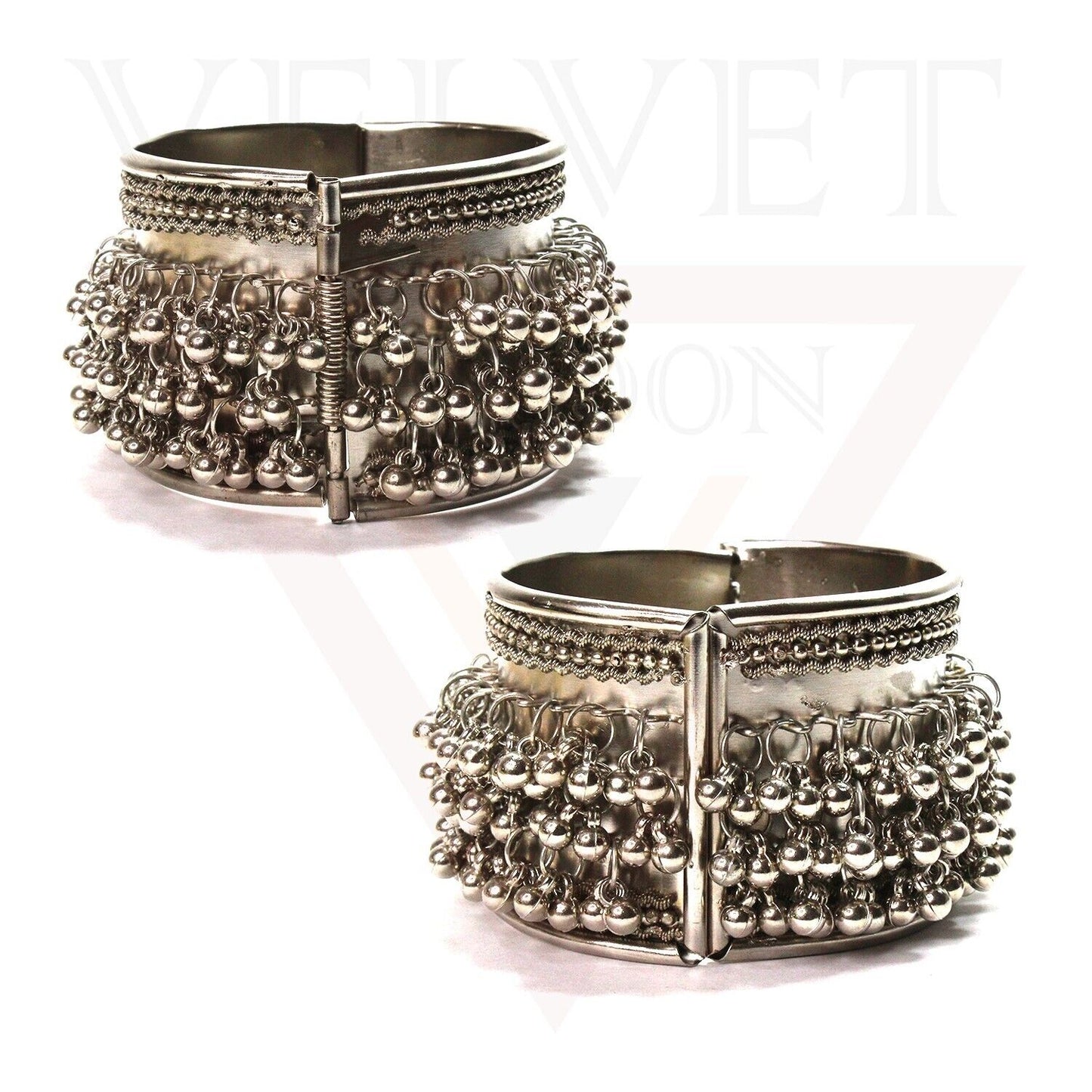Ladies Bracelet Kada Bangle Antique German Oxidised Traditional Cuff Bracelet