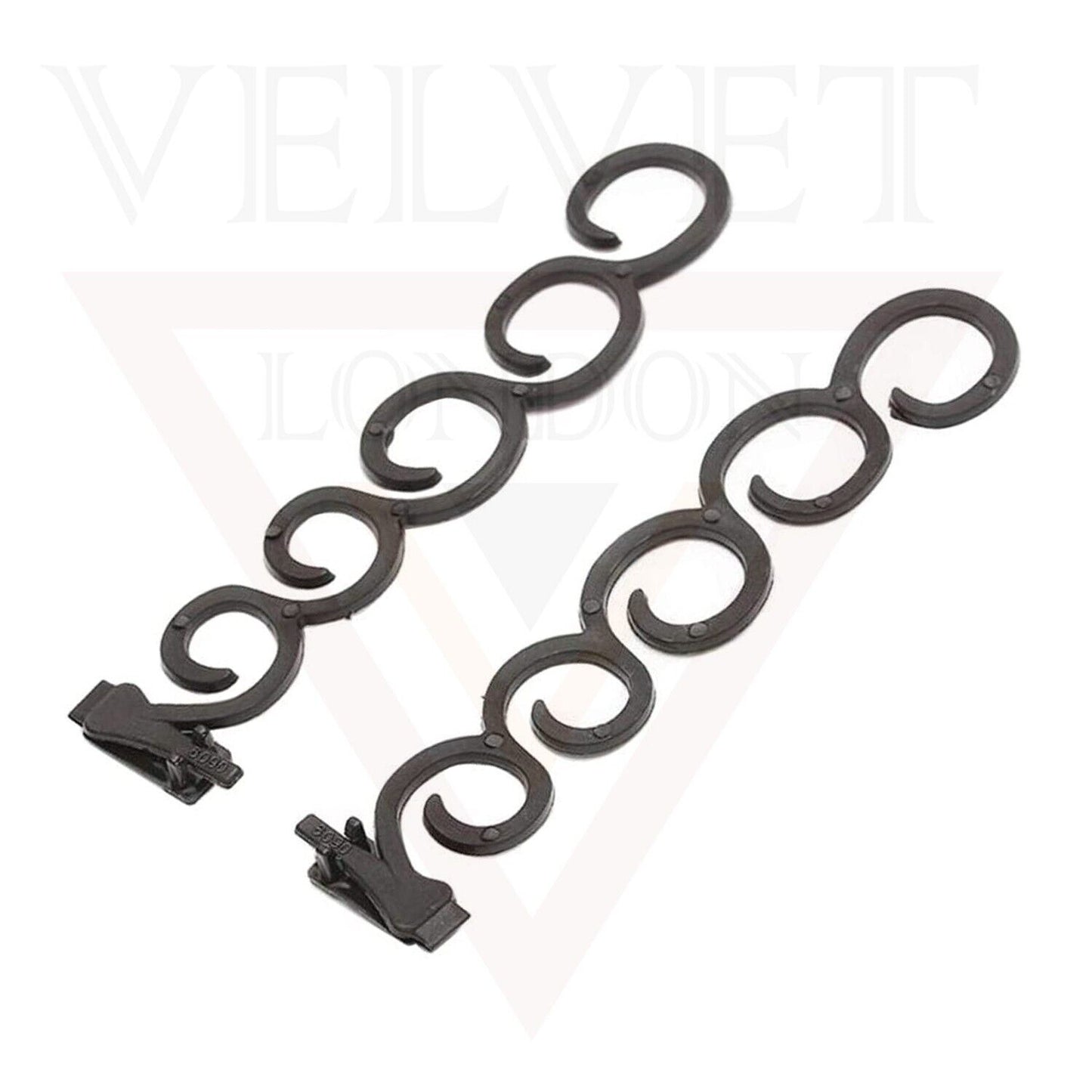 2pcs Hair Braiding Tool Black Hair Twist Styling Clips Braider Roller Bun Maker