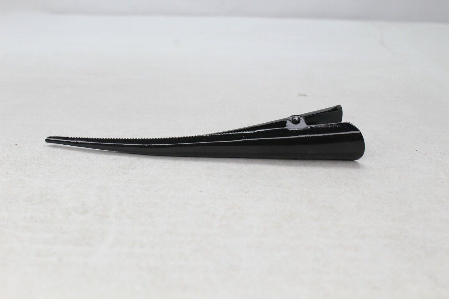 Duckbill Black Hair Clip Metal Non-Slip Teeth Crocodile Clips Barrettes Hair Pin