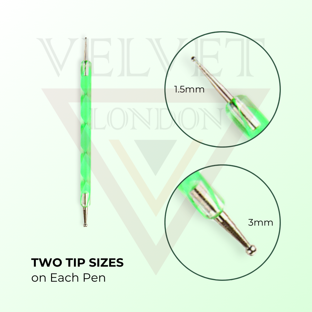 Nail Art Dotting Tool Nail Polish Paint Manicure Dot Nail Art Set for Gel Polish
