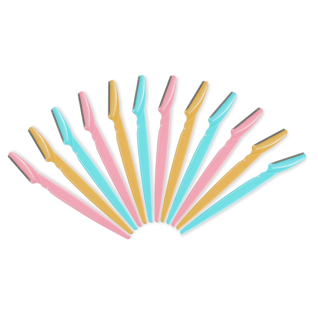 15pcs Eyebrow Razors Facial Hair Remover Shaver Trimmer Shaper Tool For Unisex