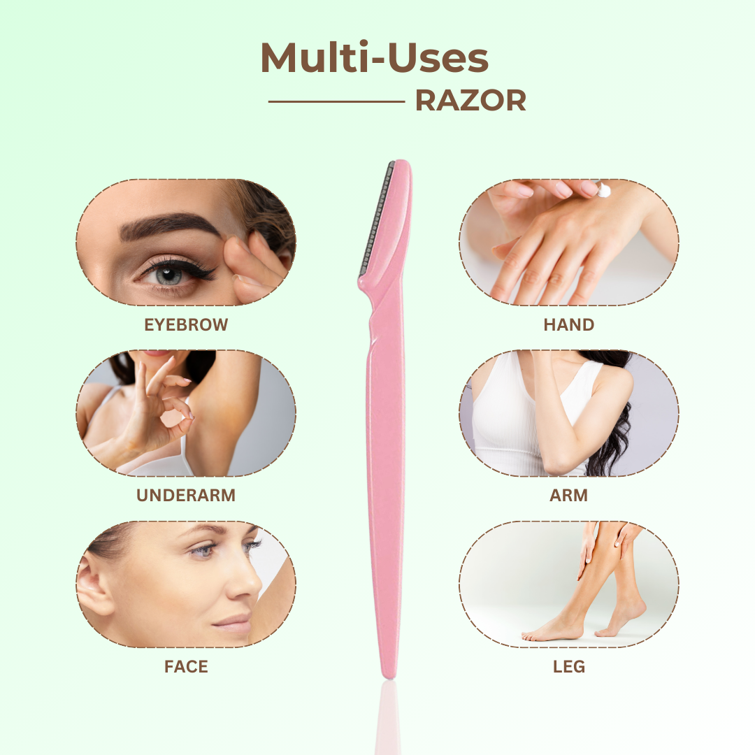 15pcs Eyebrow Razors Facial Hair Remover Shaver Trimmer Shaper Tool For Unisex