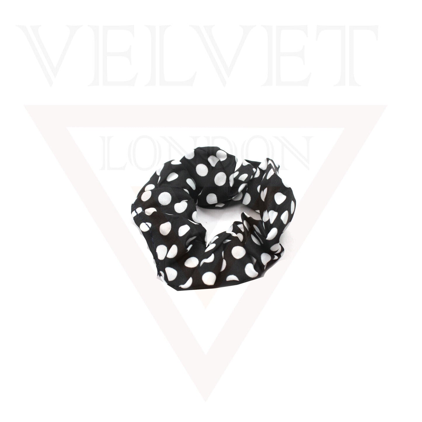 3x Scrunchies Dotted Rubber Band Ponytail Holder Hair Band Hair Accessories