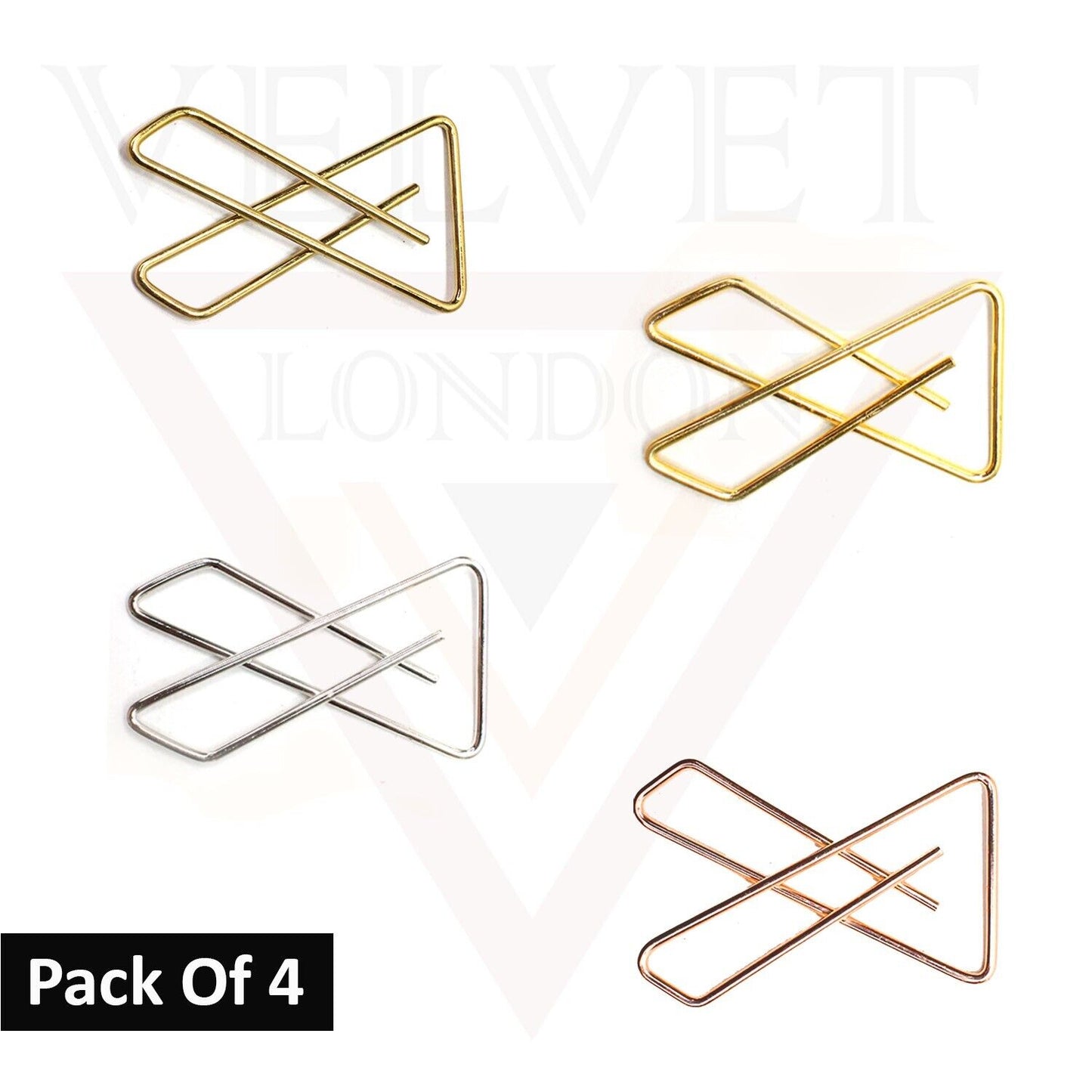 4x Hijab Pins Simple Brooches Safety Pins Saree Pins Scarfs Clips Wedding Pins