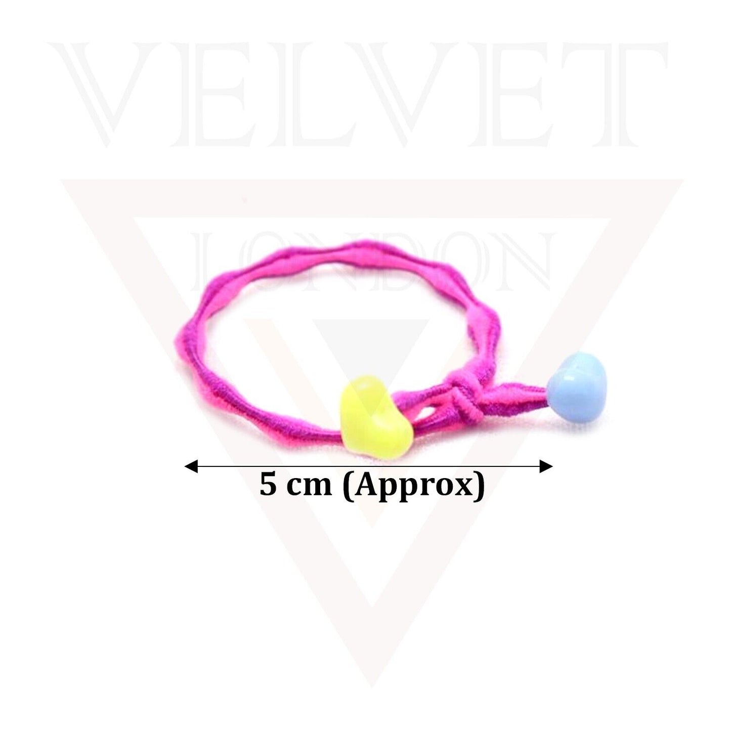 6x Hair Tie Bands Hair Ring Elastic Hair Bands Mini Children Rope Thin