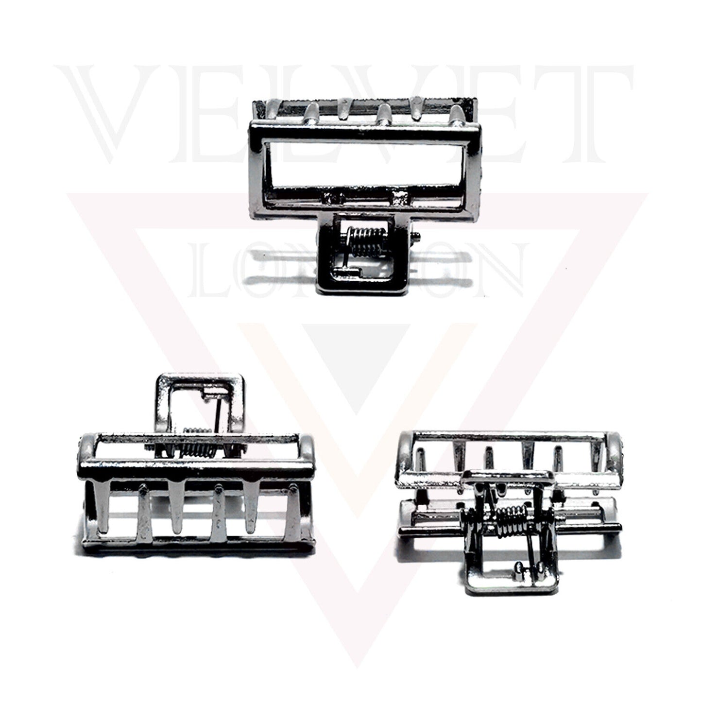 4x Metal Mini Claw Clip Butterfly Clamp Metal Barrettes Hairpin Small Clips