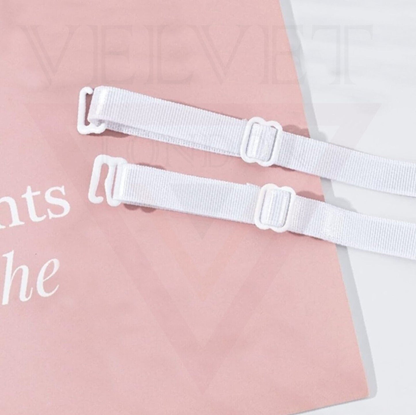 Women's Bra Straps Replacement Elastic Bra Shoulder Straps Non-Slip Lingerie 2X