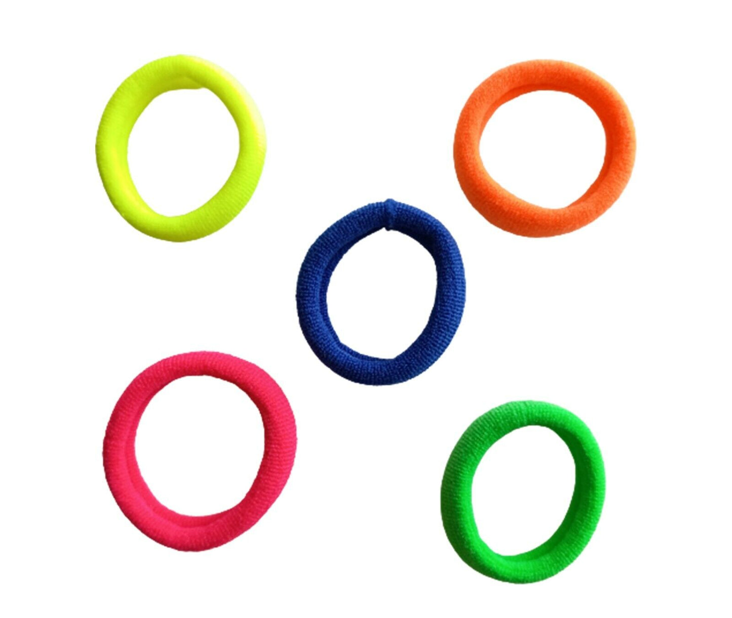 50x Hair Band Mini Headbands Niyyon Bobbles Elastics Ties Ponies Baby Head Rope