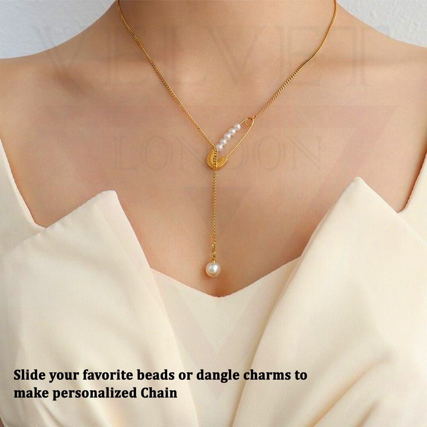 50x Safety Pins Golden Pins For Needles Sewing Craft Multipurpose Metal 2.5 CM