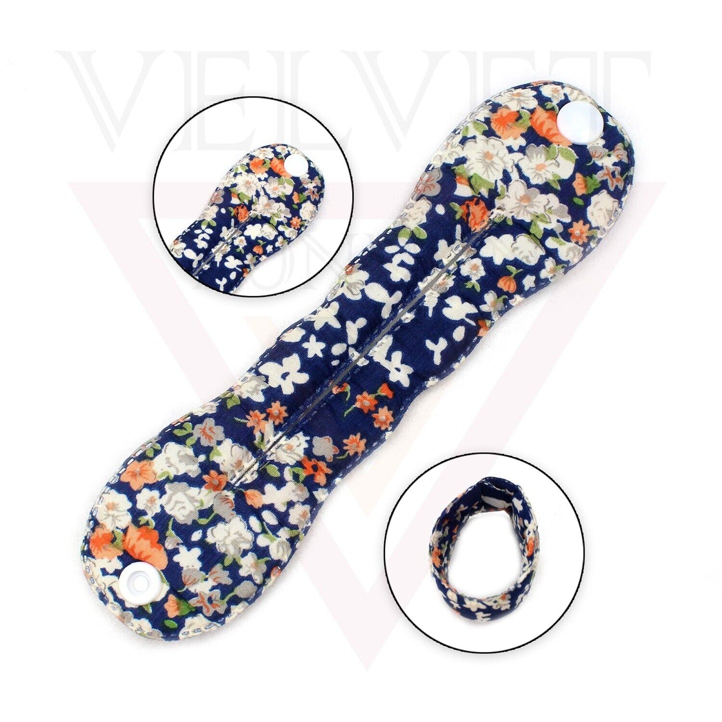 Small Hair Bun Maker Holder Sponge Clip Flower Design Donut Hair Twist Styling