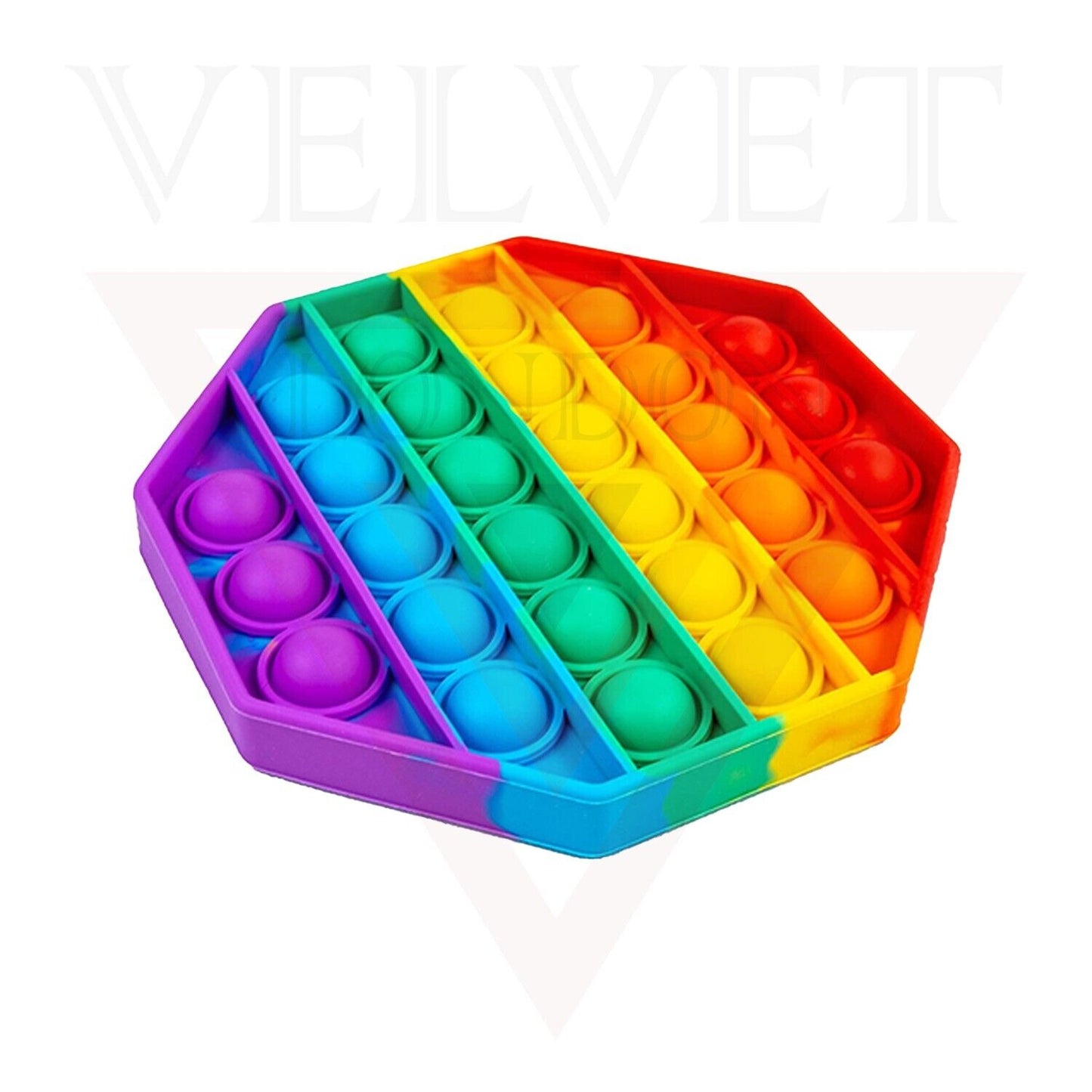 Push Pop It Up Toy Fidget Toy Octagon Bubble Sensory Stres Relief Special Autism