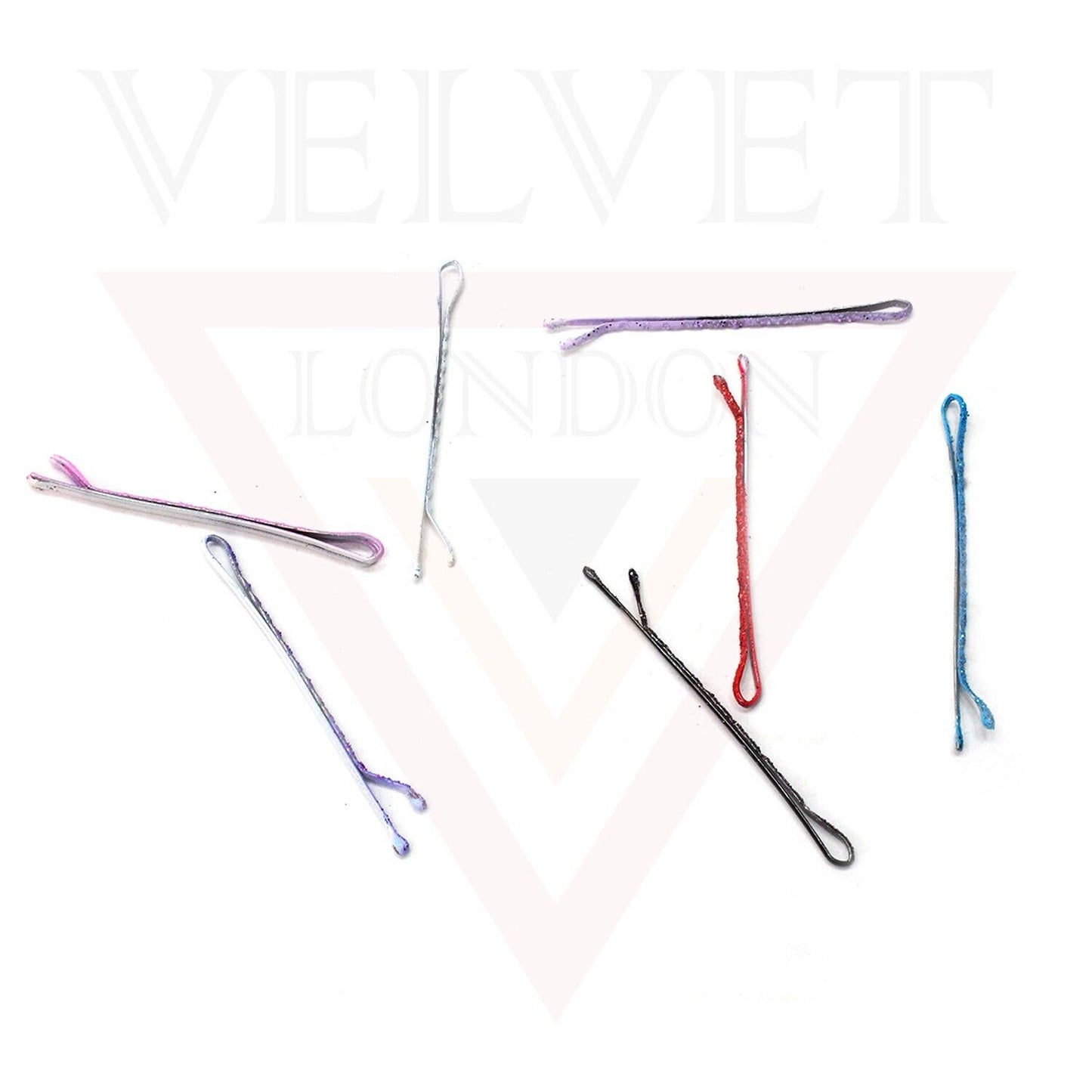 50x Bobby Pins Hair Clips Glitter Hairpins Colourful Hair Grip Hair Accessories