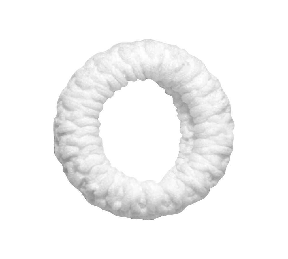 Elastic Scrunchies Soft Hair Bands Tie Black/White Ponytail Holder Rubber Band