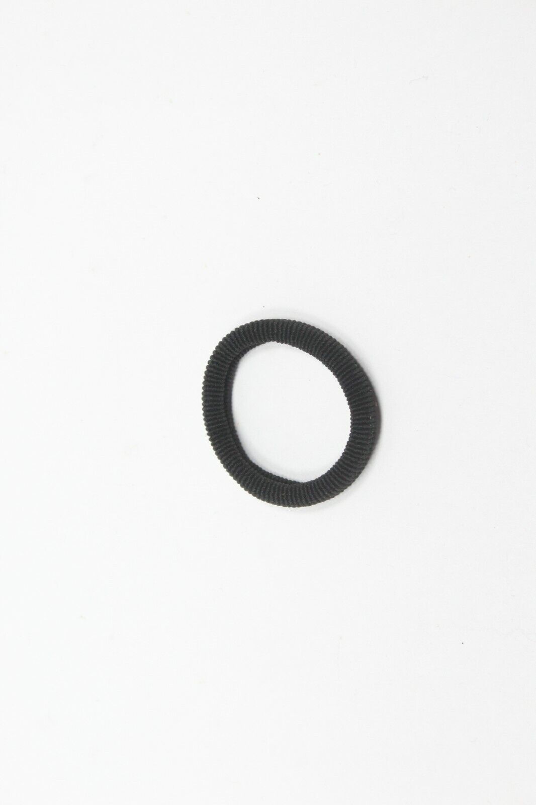 6x Hair Black Elastic Bands Bobbles Rubber Strong Ponytail Holder Endless Tie Uk