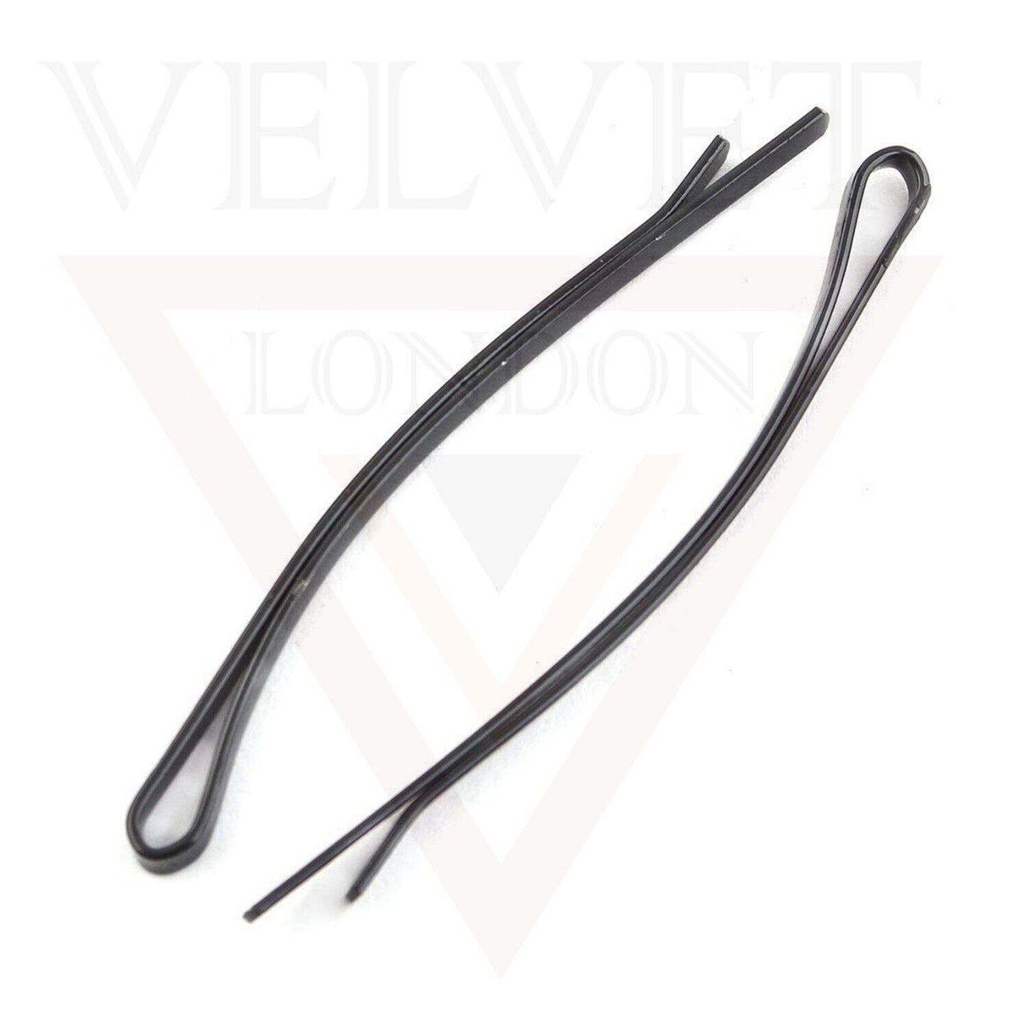 48pcs Black Metal Bobby Pins Hair Grips Blonde Thick Fine Hair Pins Women