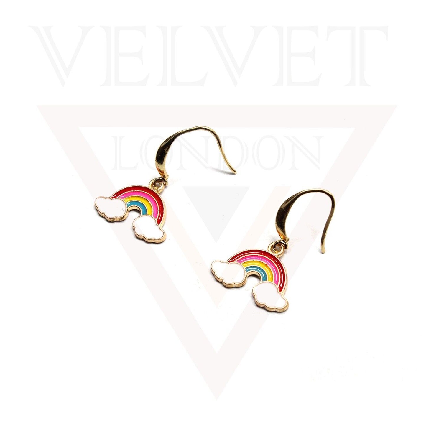 Hook Earrings Rainbow Drop Earring Dangle Ear Earring Jewellery Summer Beachwear