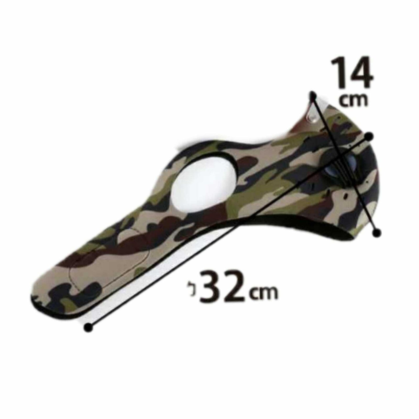 Mask Dustproof Sports Printed Anti-Pollution Mask Filter Replaceable Carbon