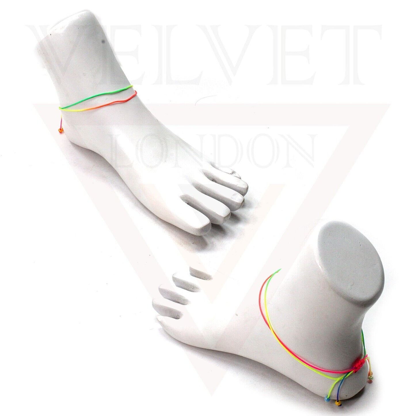 Bohemian Anklet Bracelets Rope Adjustable Handmade Wrap Simple Thread For Girls