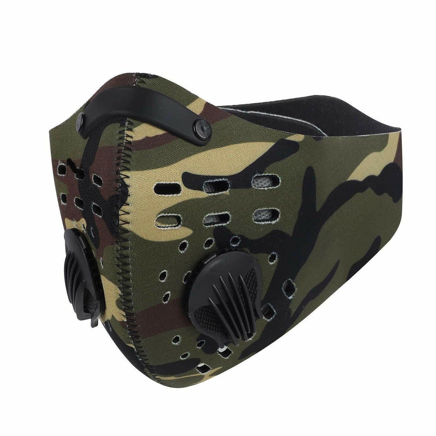 Mask Dustproof Sports Printed Anti-Pollution Mask Filter Replaceable Carbon