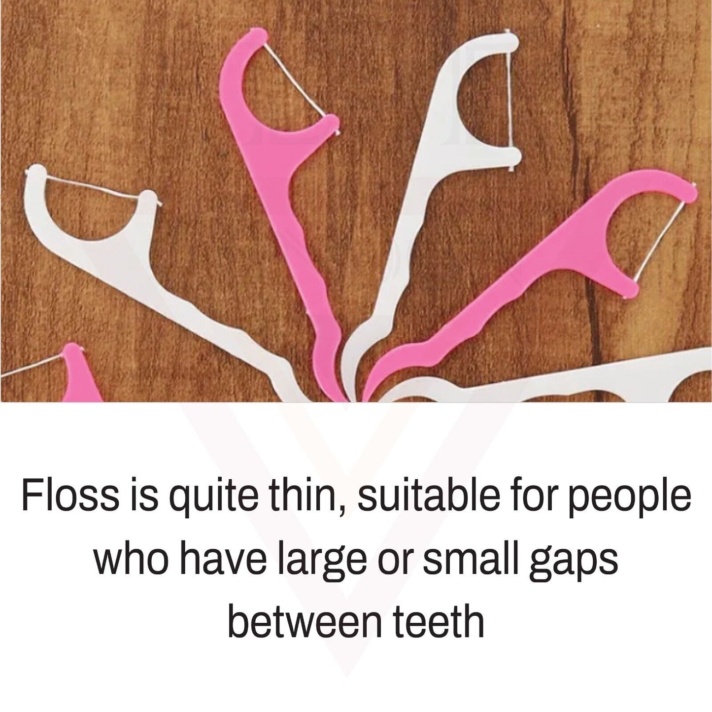 Interdental Tooth Harps 100 Dental Floss Sticks Toothpick Teeth Stick Tooth Pick