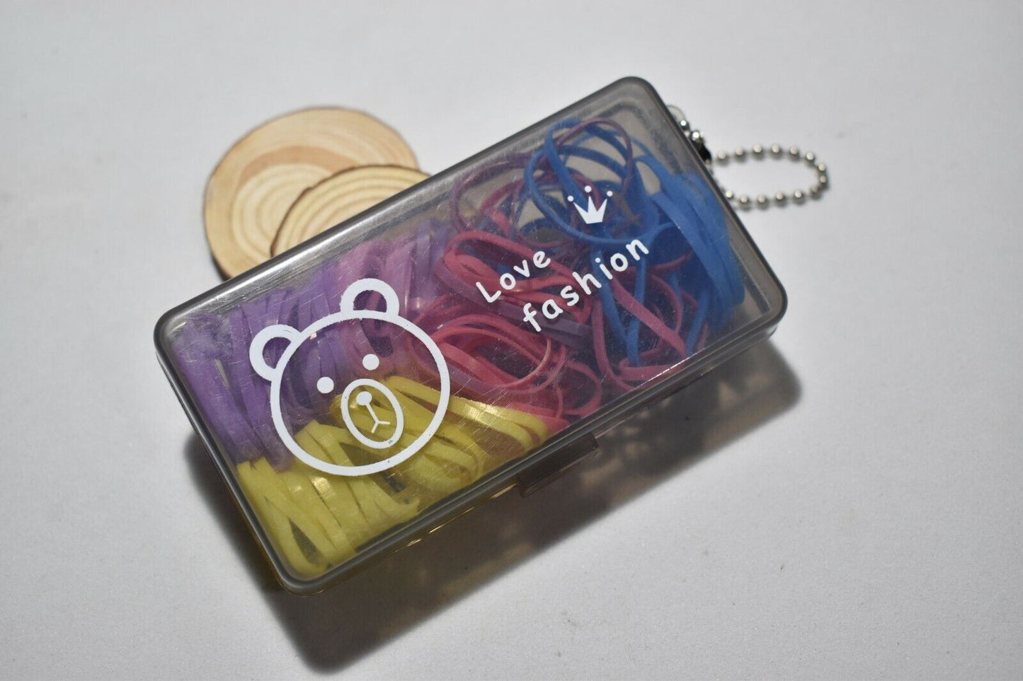 200x Rubber Band Elastic Hair Bands Bobbles Braids Hair Ties Ponytail Holder