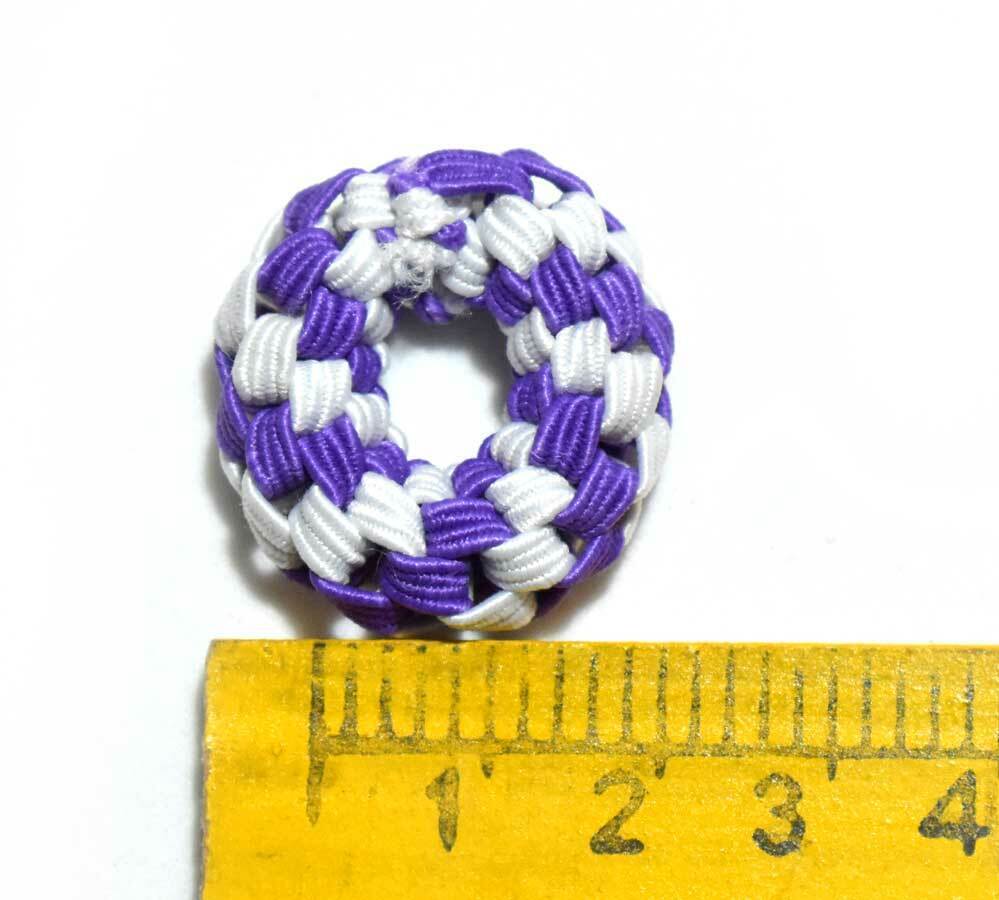 12x Rubber Band Knitted Scrunchies Hair Elastic Band Bobble Endless Hair Ties