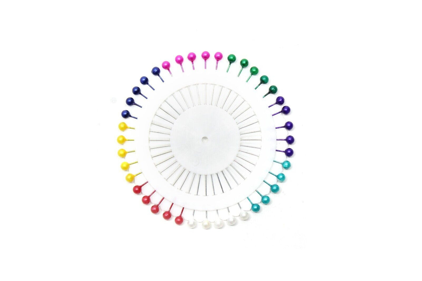 80x Pearl Fine Glass Head Tailors Pin Quilting Sewing Craft Drop Pearl Hijab Pin
