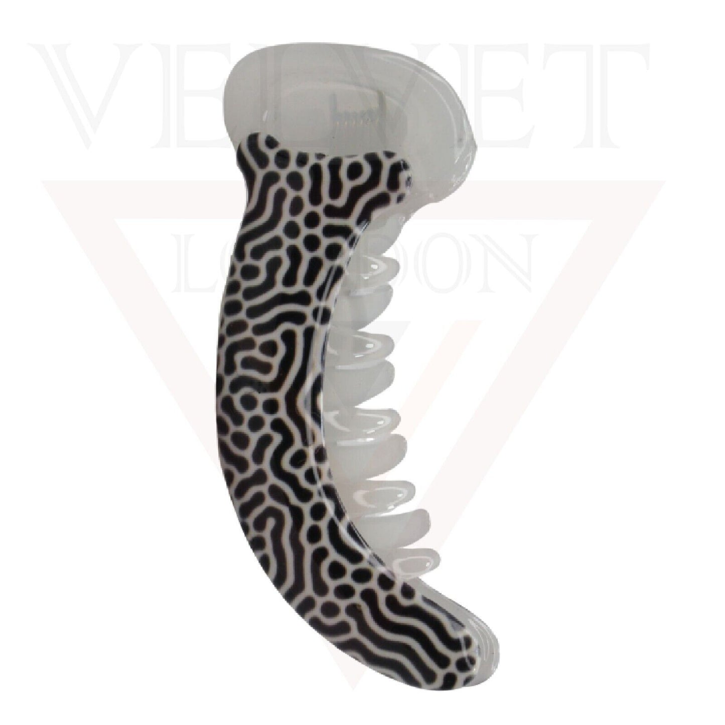 3pcs Hair Clips Black White Banana Hair Clip Barley Twist Hair Comb Ponytai uk