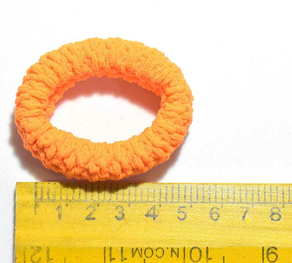 6x Elastic Soft Hair Bands Tie Scrunchie Ponytail Holder Bubbles Rubber Bands