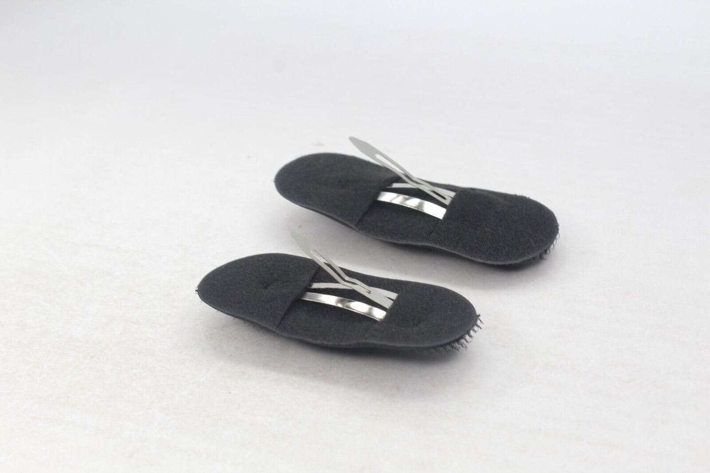 2x Black Sponge Hair Clips Hair Volume Insert Tool Bump Up Hair Styling Tools