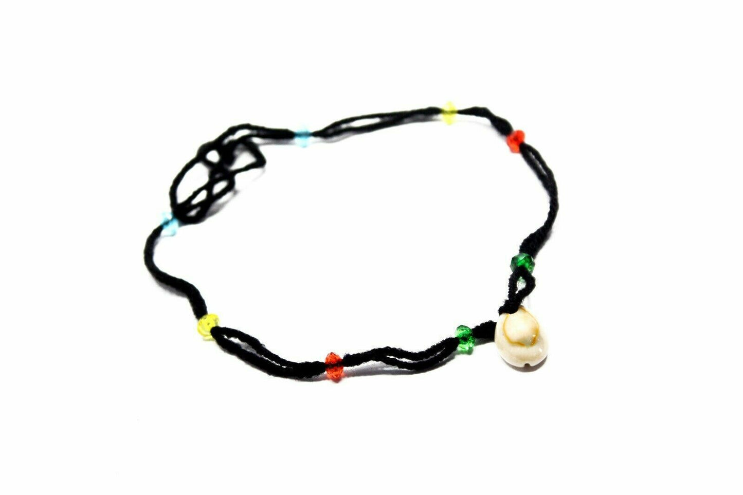Ladies Shell Beads Designer Kodi Adjustable Black Anklet Summer Girl Beachwear