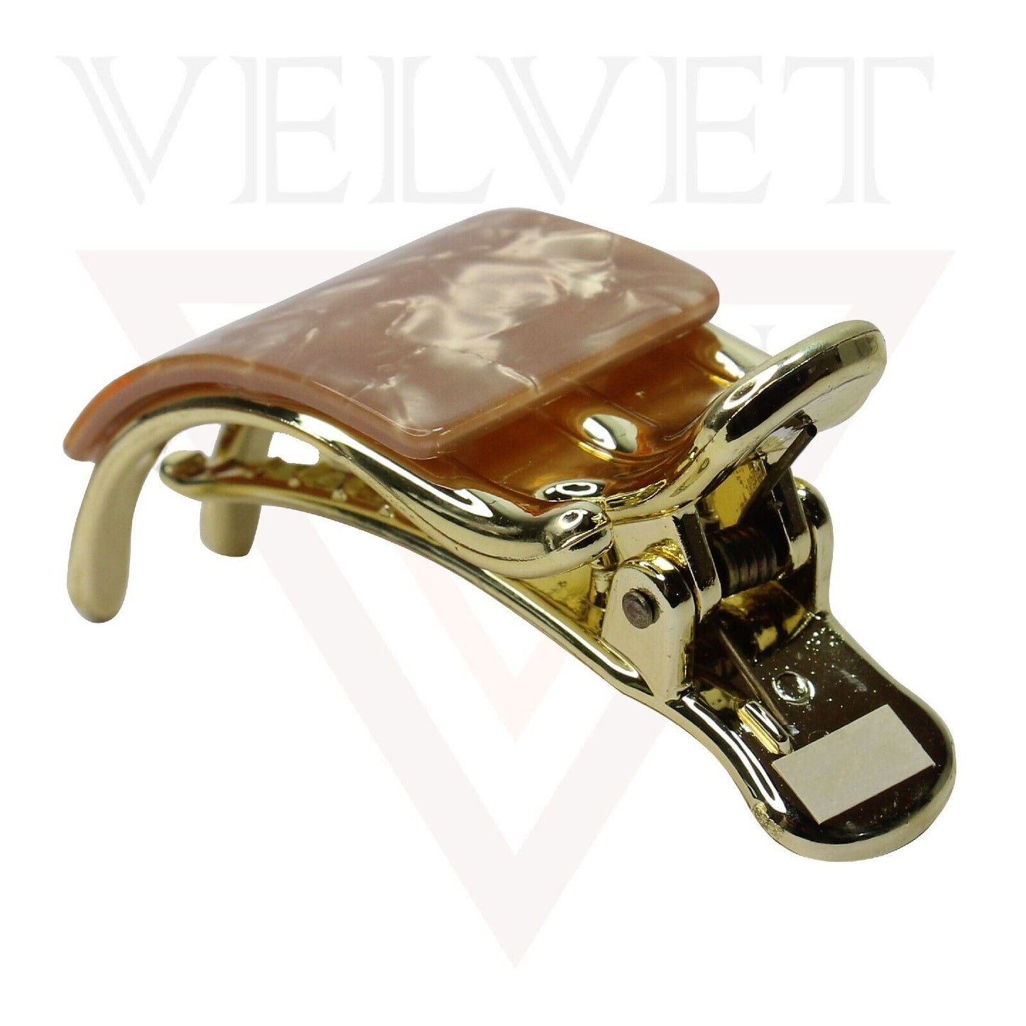 4x Hair Claws Clips Marble French Style Clamp Non Slip Styling Hair Accessories