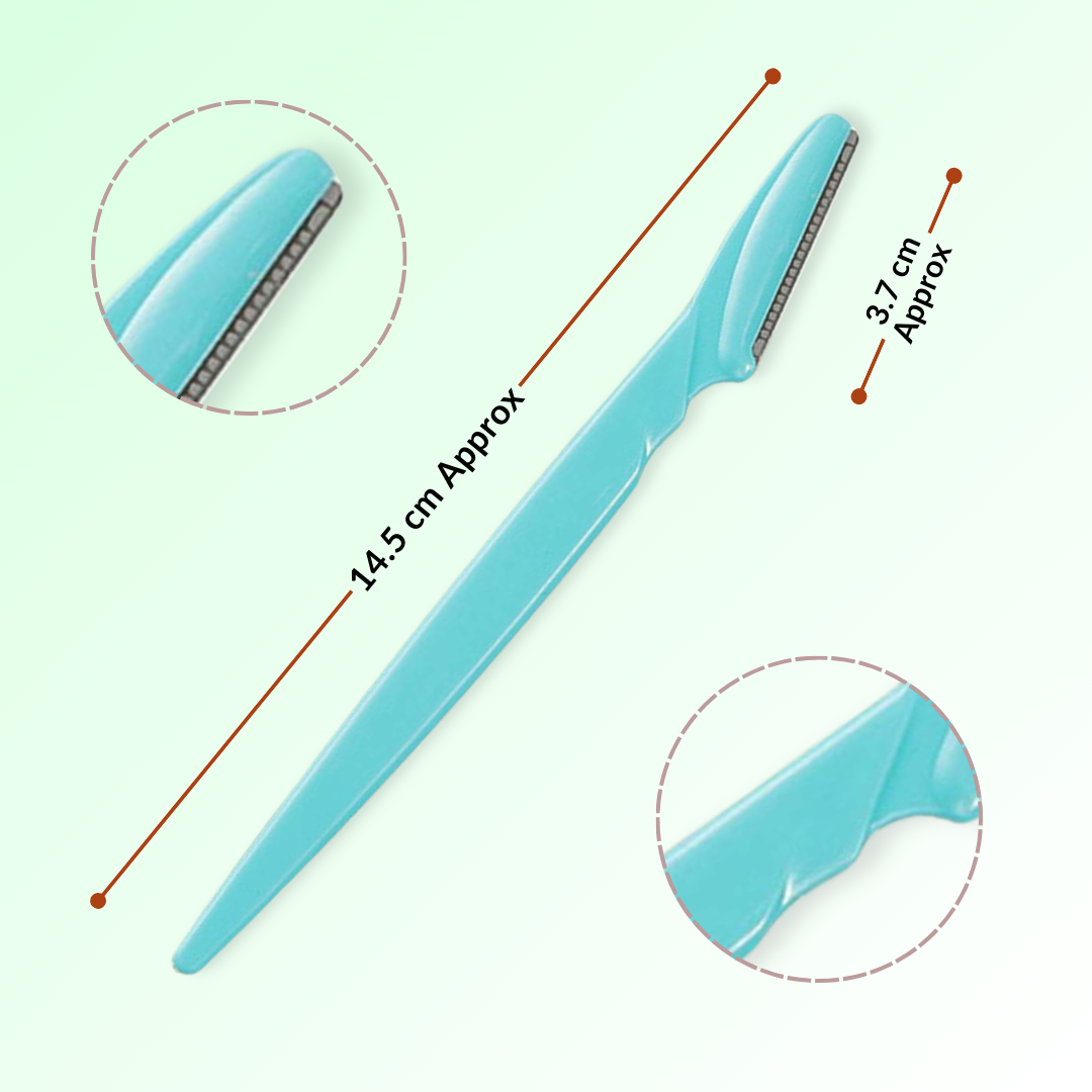 15pcs Eyebrow Razors Facial Hair Remover Shaver Trimmer Shaper Tool For Unisex