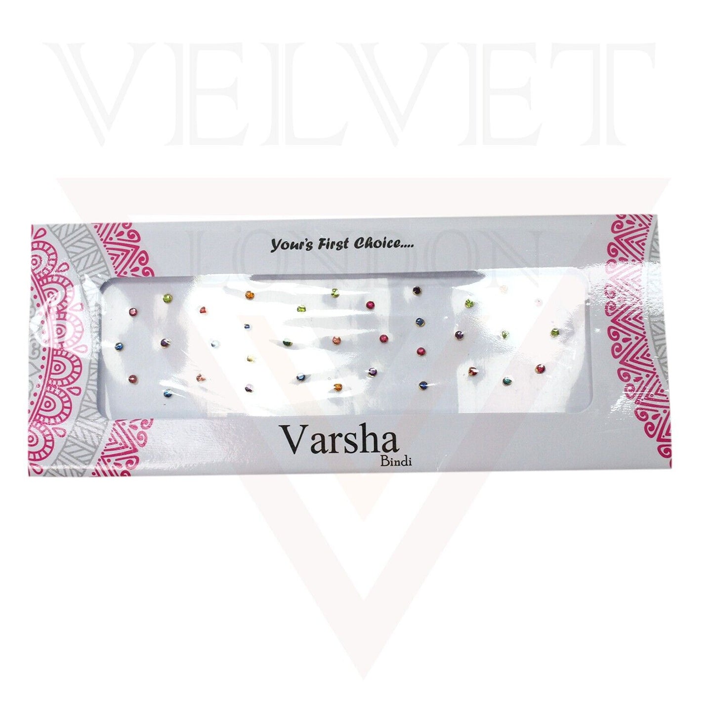 Diamond Bindi Indian Round Chandla Forehead Sticker Tikka Wedding Beach Party
