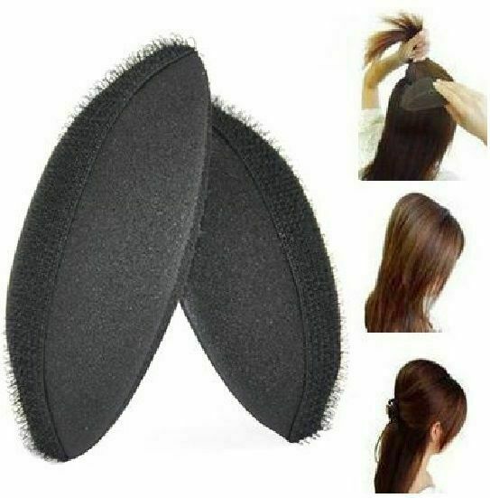 Set of 2 Boost Hair Volumizing Bumpit Puff Insert Foam Pad Hair Accessories