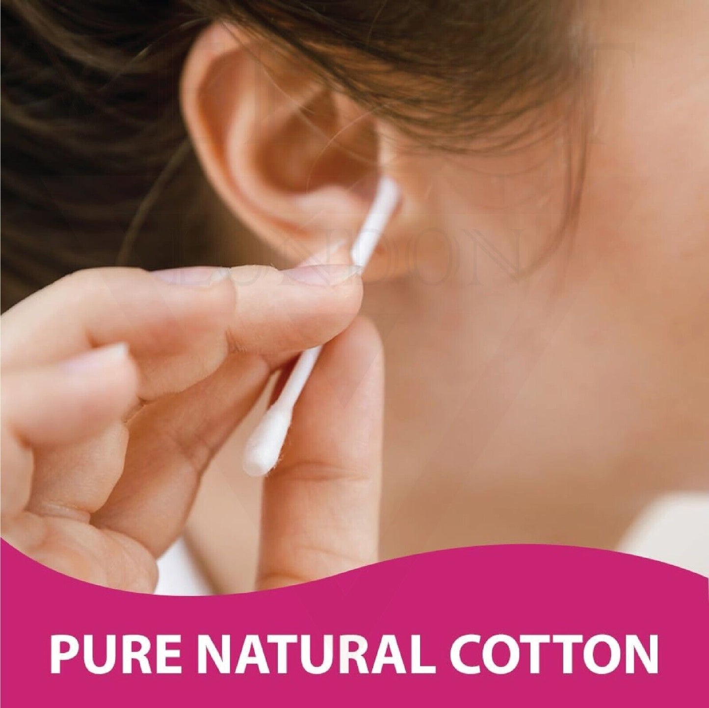 Cotton Buds Soft & Gentle Ear Cotton Buds Swabs for Delicate Skin Cleaning Ear