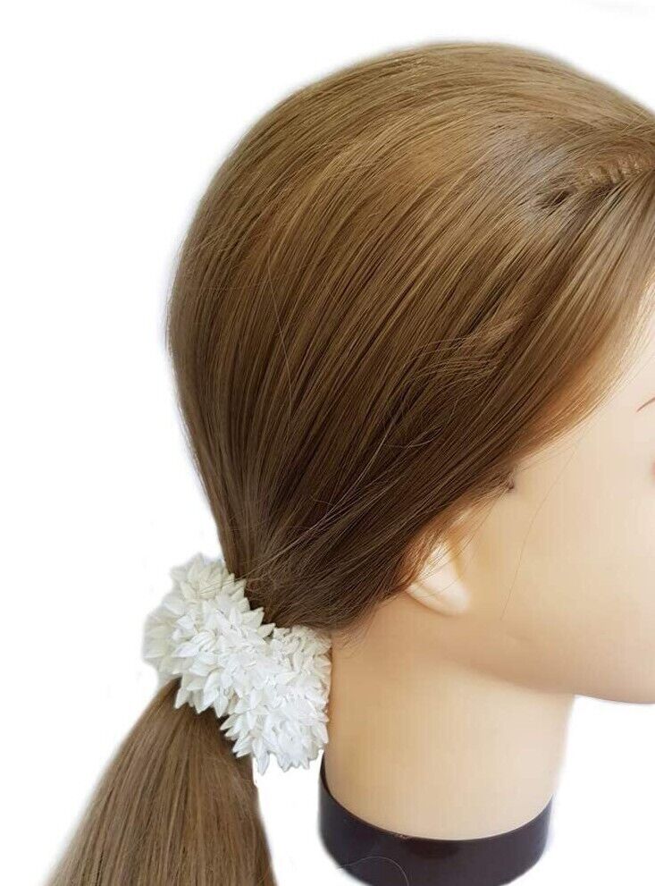 2Pcs Jasmin Gajra Rose Floral Bun Hair Styling Bride Juda Fragrence Accessorie