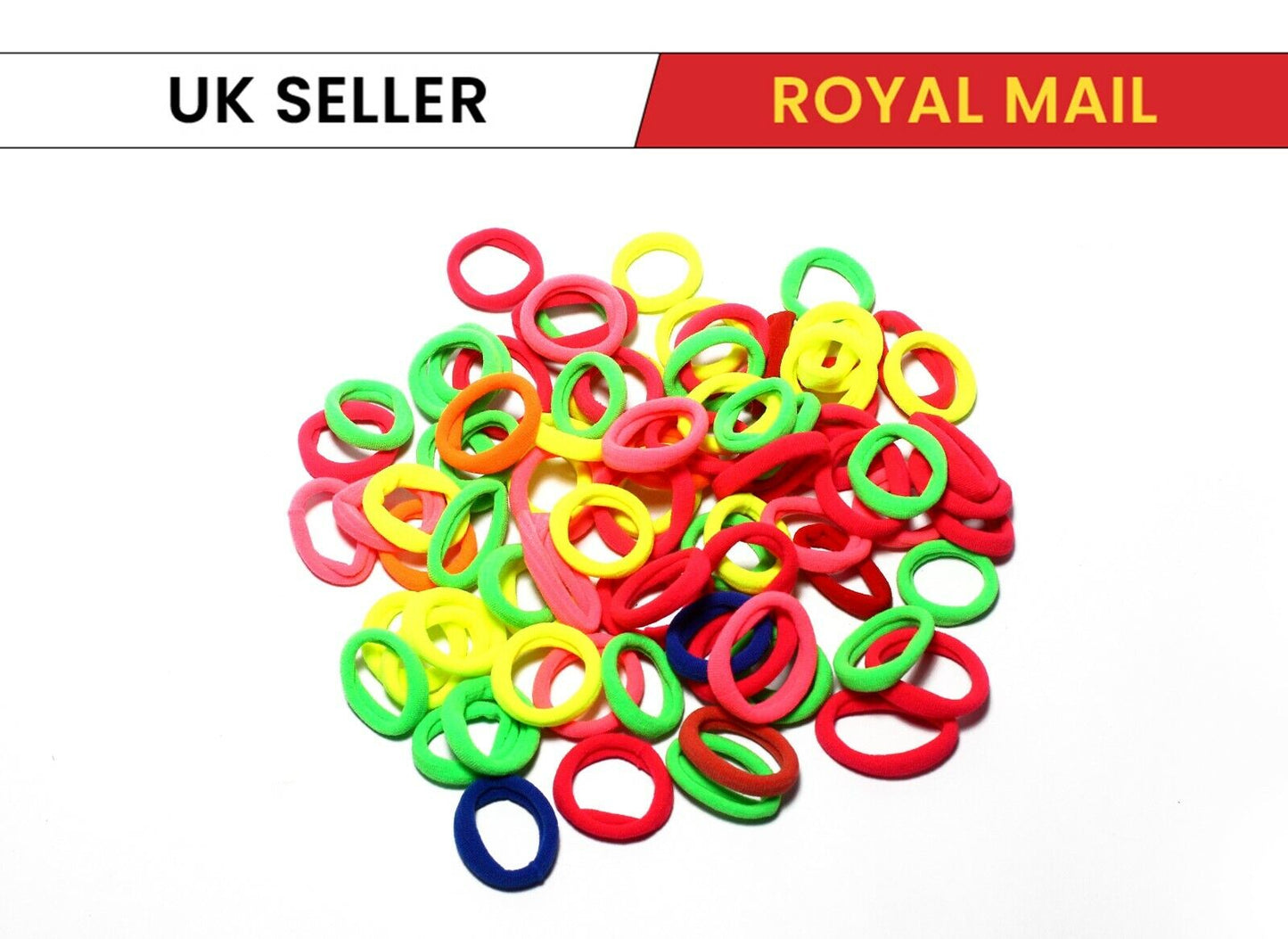 50x Hair Band Mini Headbands Niyyon Bobbles Elastics Ties Ponies Baby Head Rope