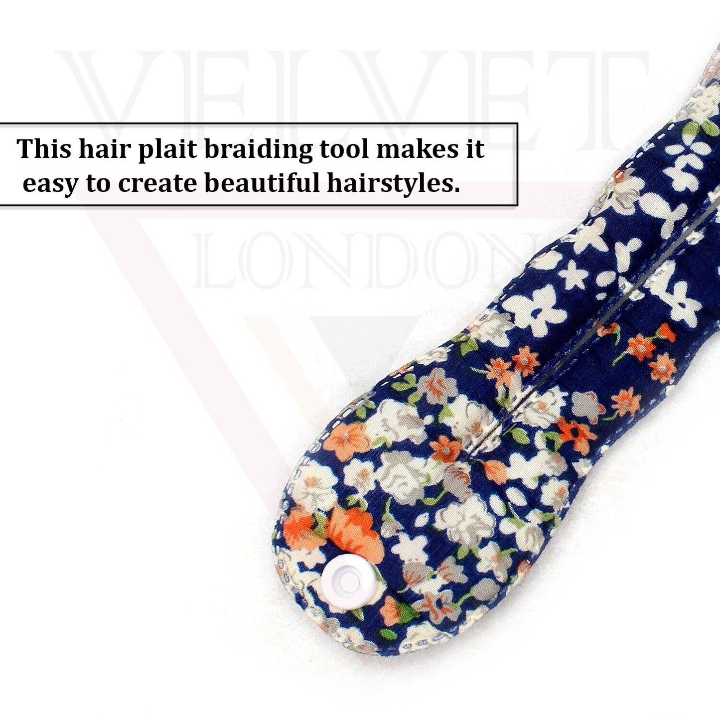 Small Hair Bun Maker Holder Sponge Clip Flower Design Donut Hair Twist Styling