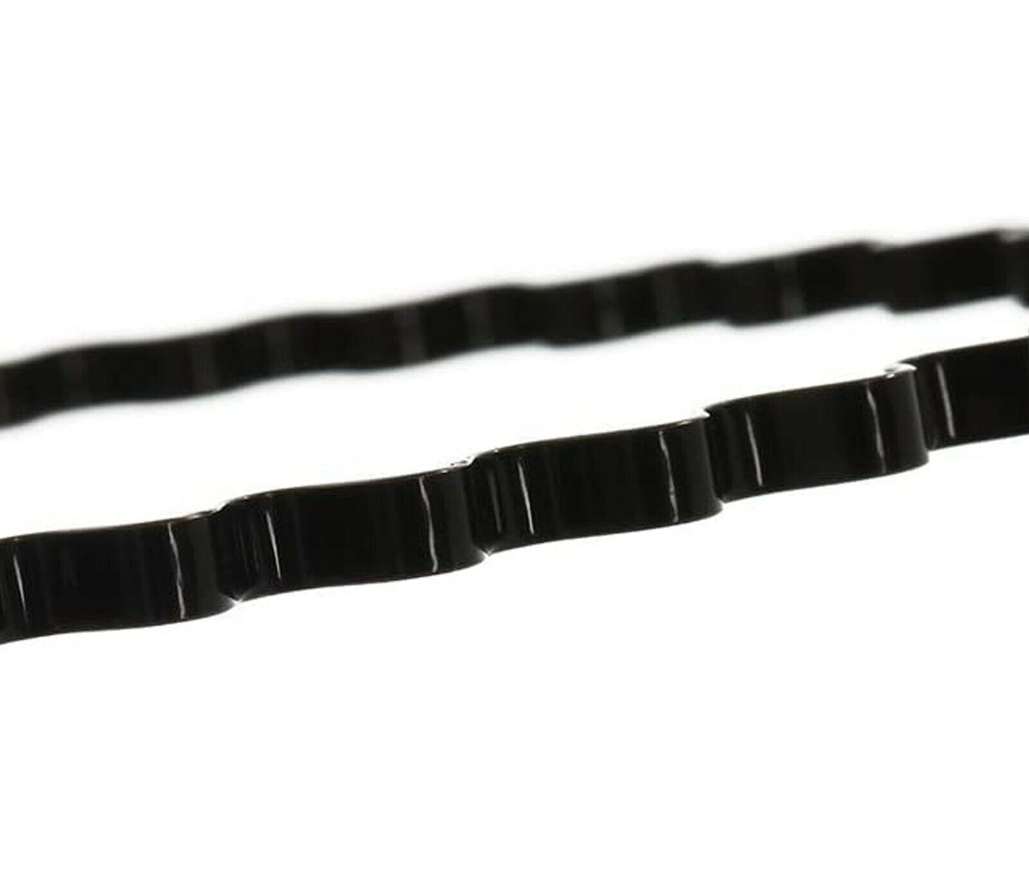 Black Metal Hair Hoop Wavy Headband Mens Womens Hair Unisex Hoop Head Band