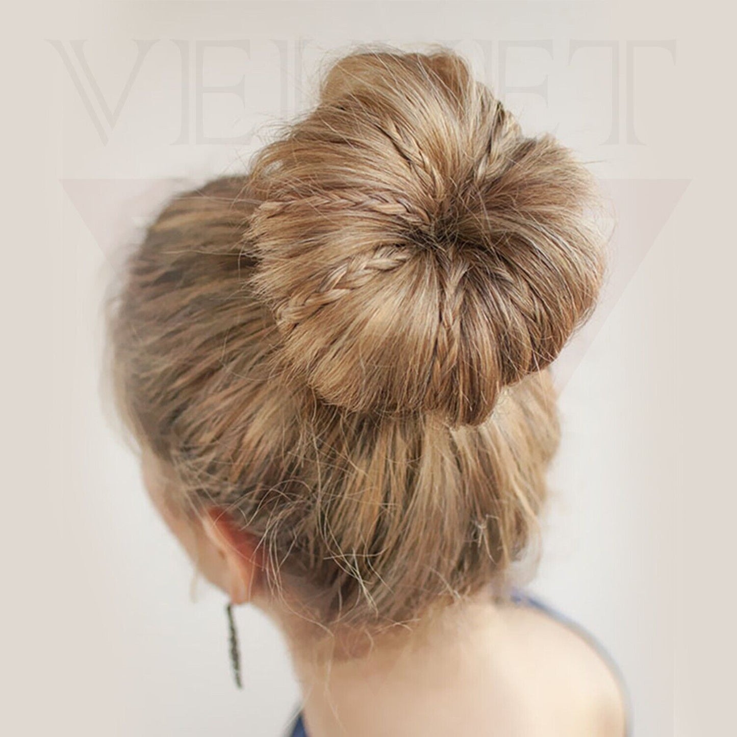 Bun Maker Sponge Black Foam French Magic Hair Braiding Tools Hook Twist Bands