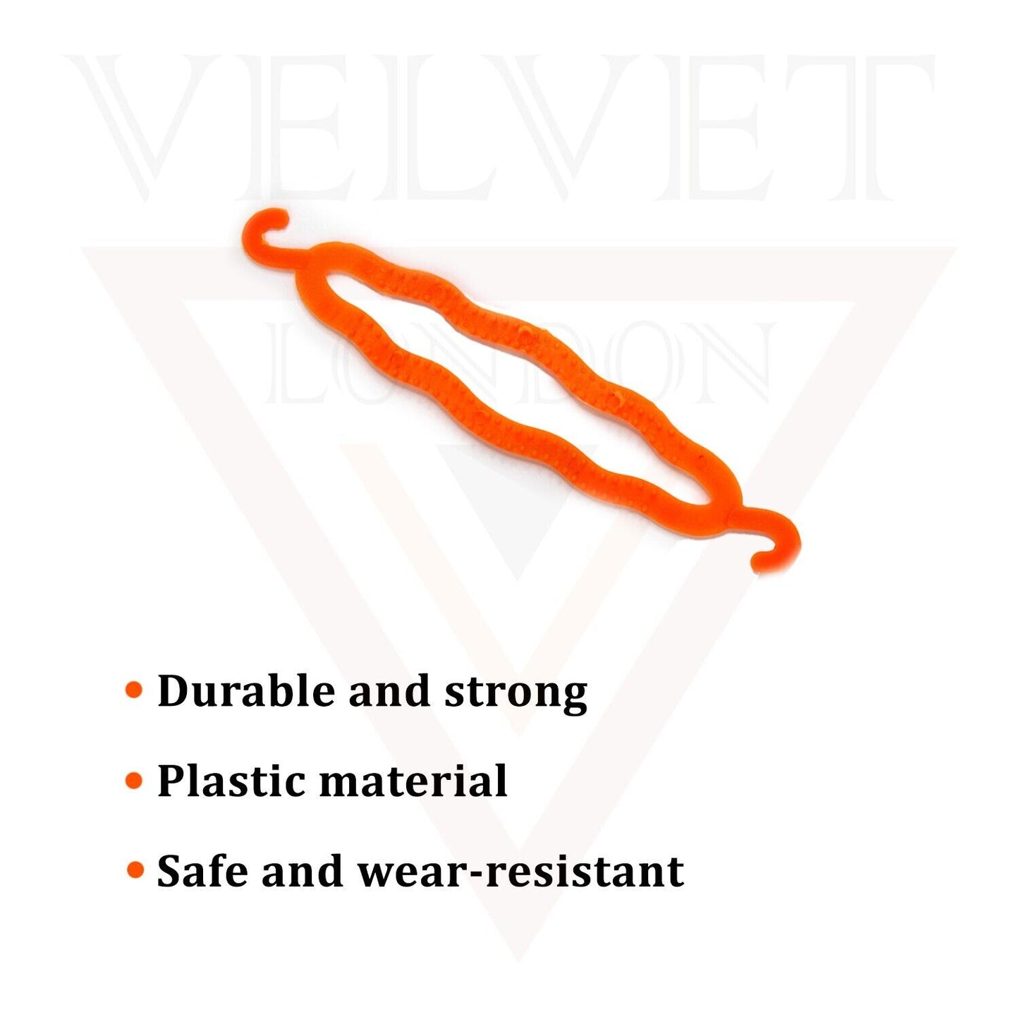 Bun Maker Stick Orange Plastic Bun Shaper Magic Curler Roll Hair Tool For Women