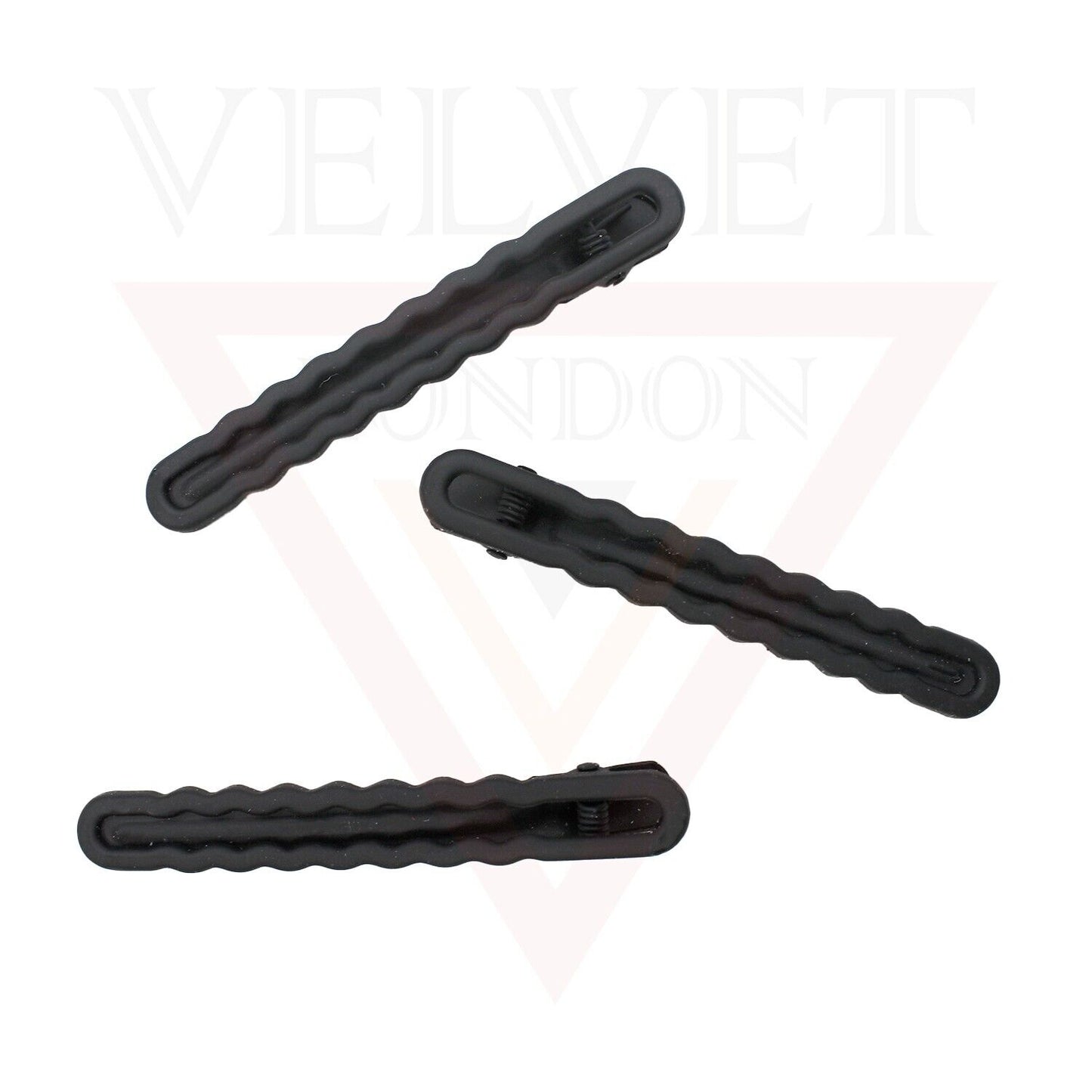 Hair Clips Hair Clamp 18Pcs Matte Metal Styling Salon Crocodile Hair Clips Grips