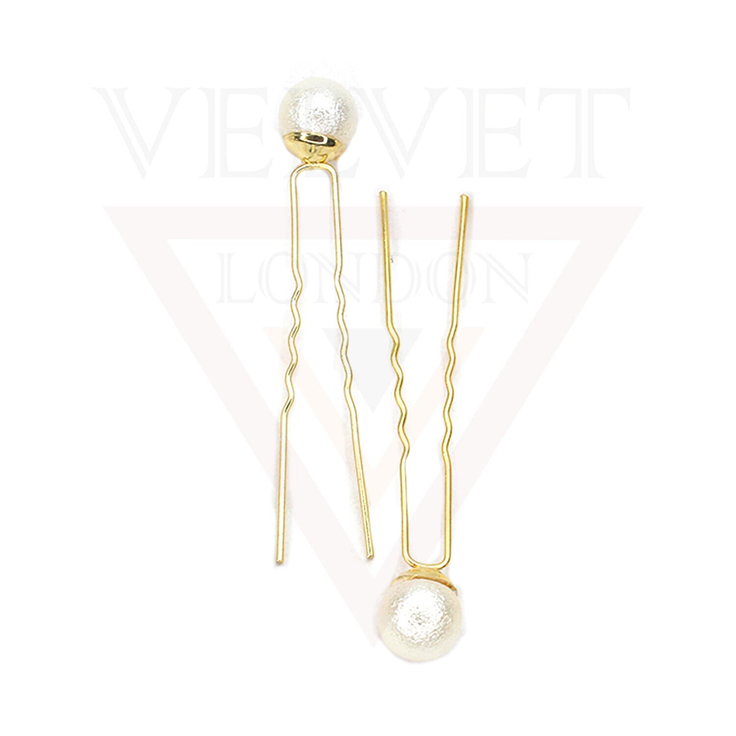 10pcs White Pearl U Pins Hair Styling Brooch Bridesmaid Wedding Bun Decoration